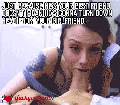 cheating girlfriend blowjob caption porn gif