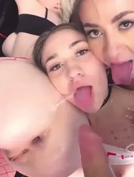 He is really fucking every hole possible
