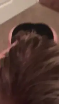 Love how my wife goes at it on my big cock, listen to her choke on it