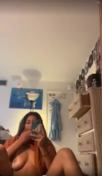 tiktok teen with massive breasts