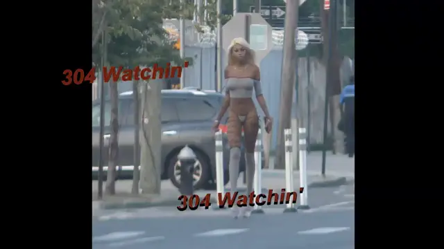 Tall black prostitute hired and filmed for sex