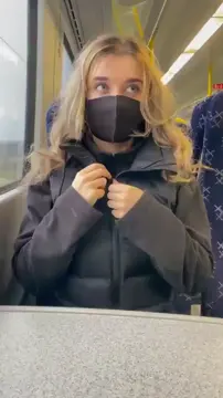 Random girls public flashing