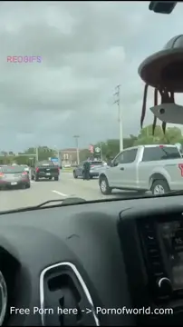 Dancing on the roof of a car in public