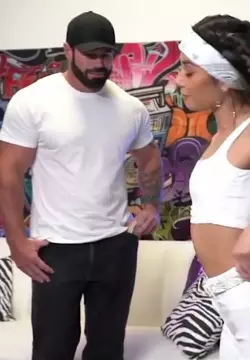 Camsoda-Latina babe sucking cock and masturbating while riding dick for cum in mouth